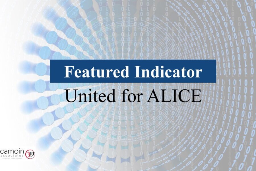 An abstract, blue-colored spiral shape with text that reads 